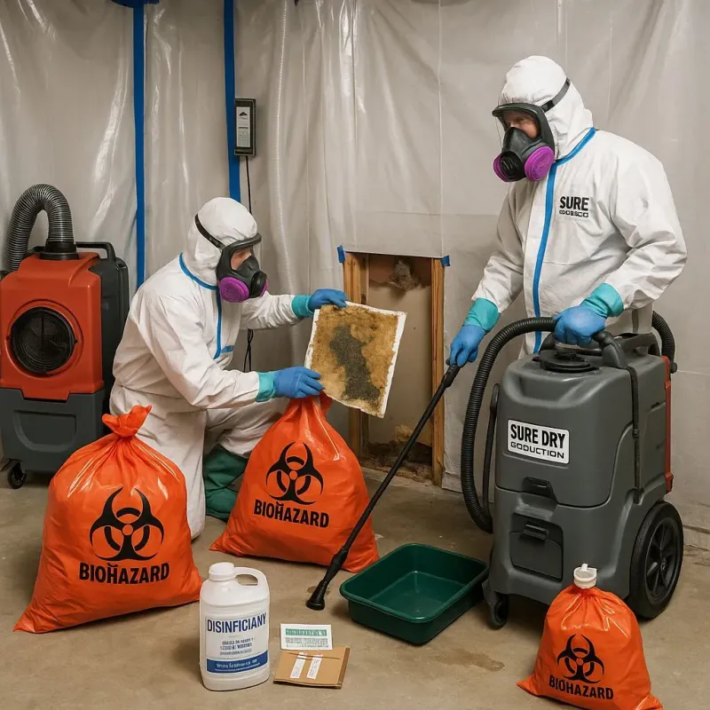 Contaminated Water Handling Protocols process in Pecos, NM