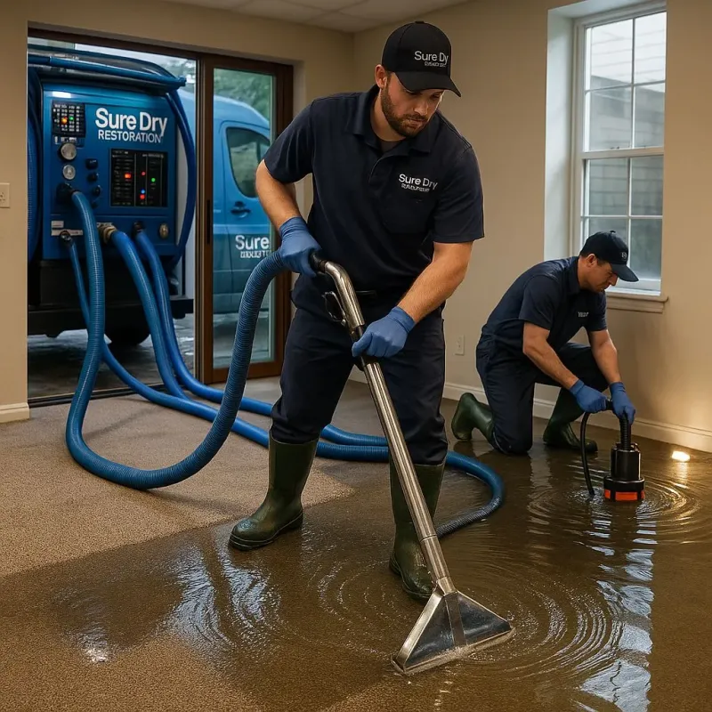 Water Extraction and Removal process in Pecos, NM